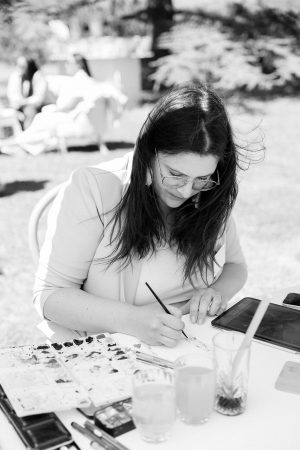 Animation live painting